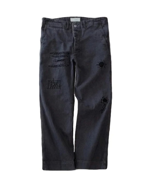 Fierce Military Chino DARK GREY