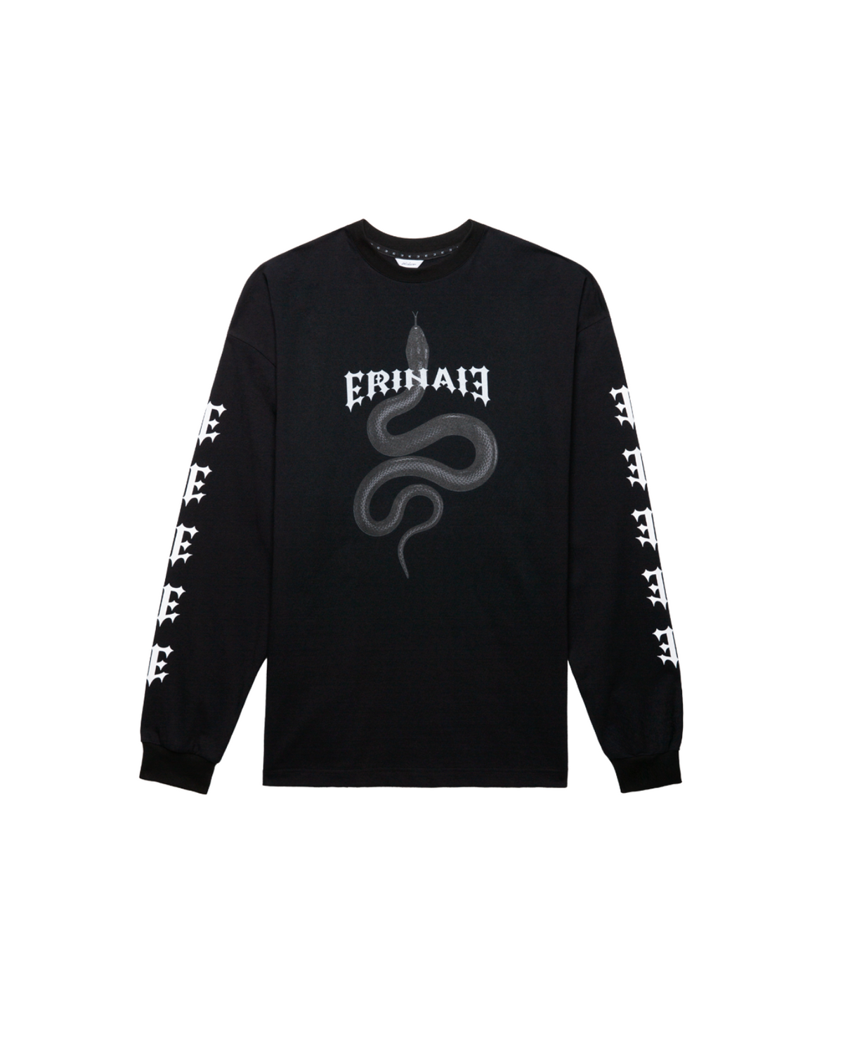 Mamba Logo Long Sleeve Tee BLACK
