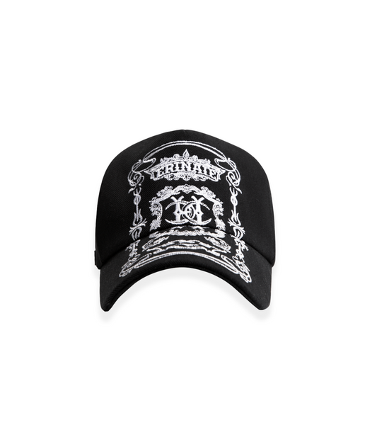 Moon Dark Grey Washing Ball Cap