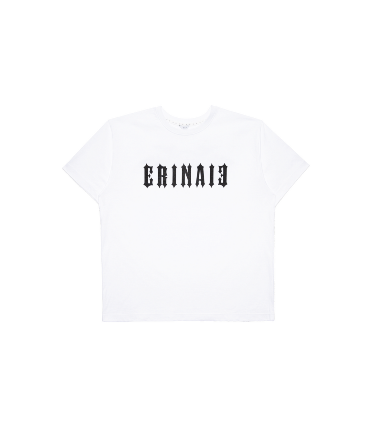 Metalic Tribal Short Sleeve Tee WHITE