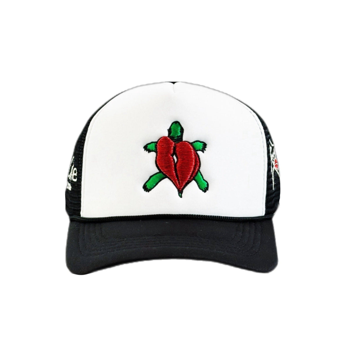 'Slow But Steady' Trucker Hat BLK/WHT
