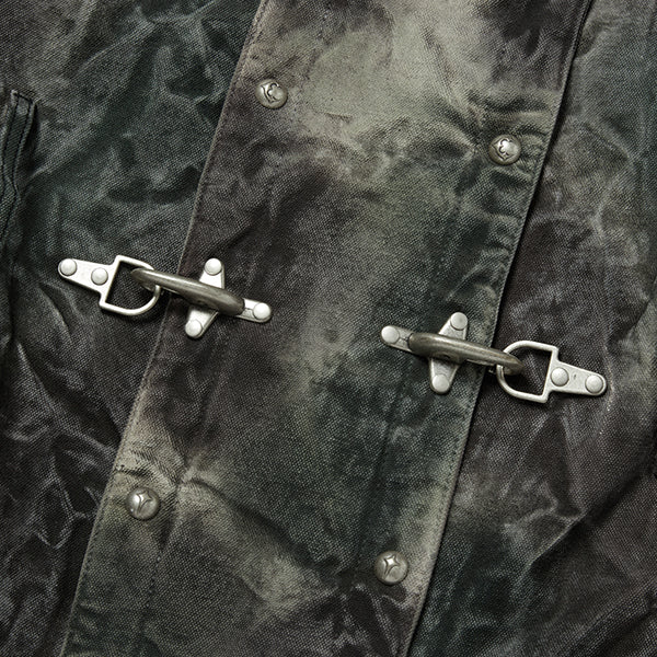 Bio Soldier Denim Trench Coat CAMO