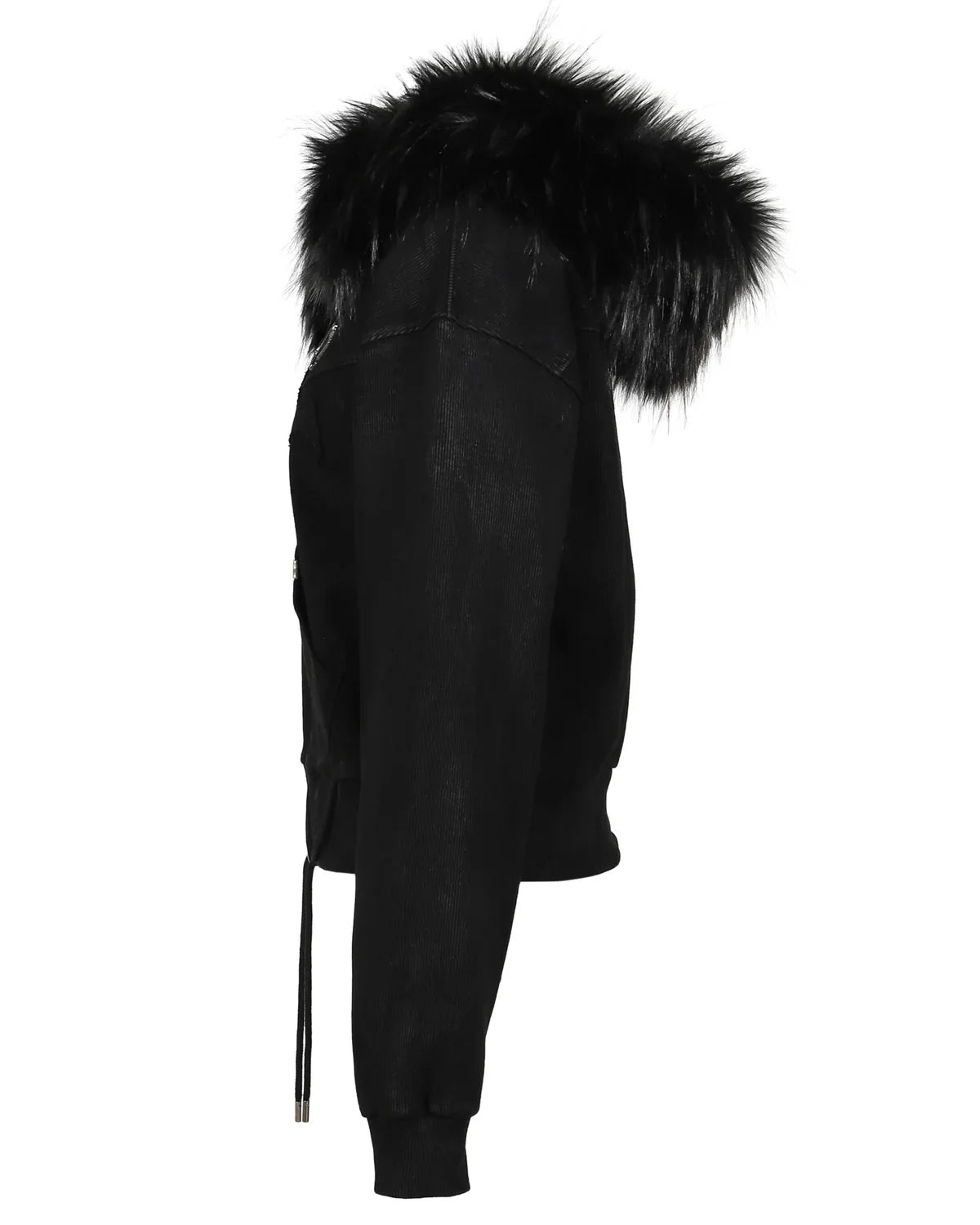 Molar Fur Zip-UP BLACK