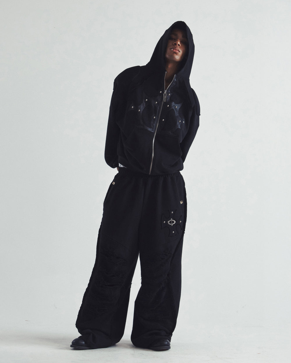 Goyo Sweat Pants BLACK