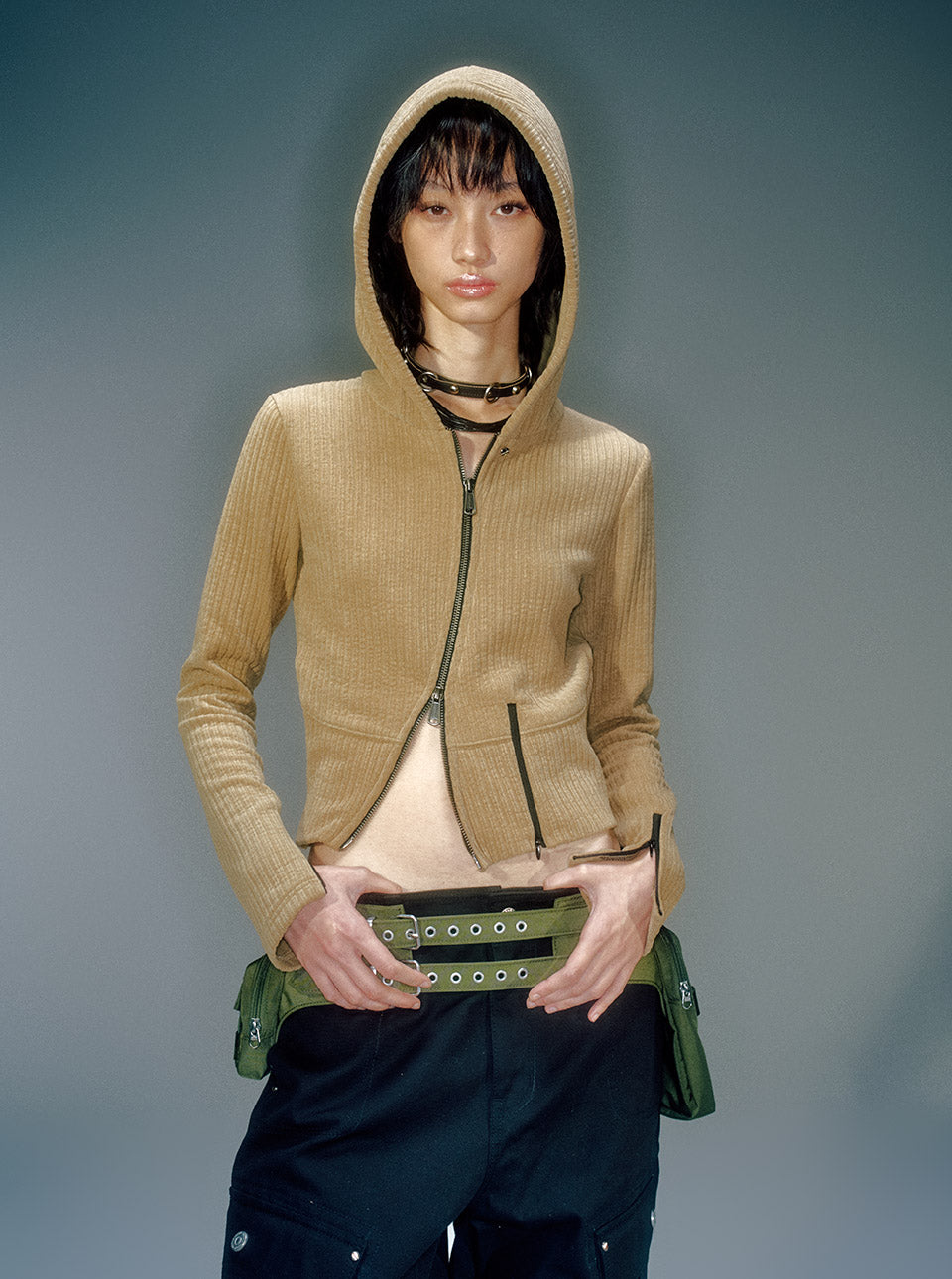 Piper Wide Hipsack Belt KHAKI