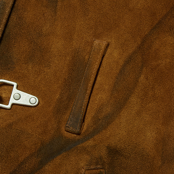 Bio Soldier Leather Trench Coat CAMEL