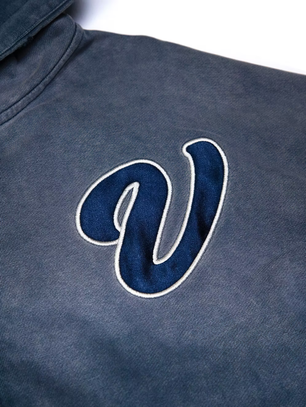 VA Script Zip-Up Hoodie NAVY