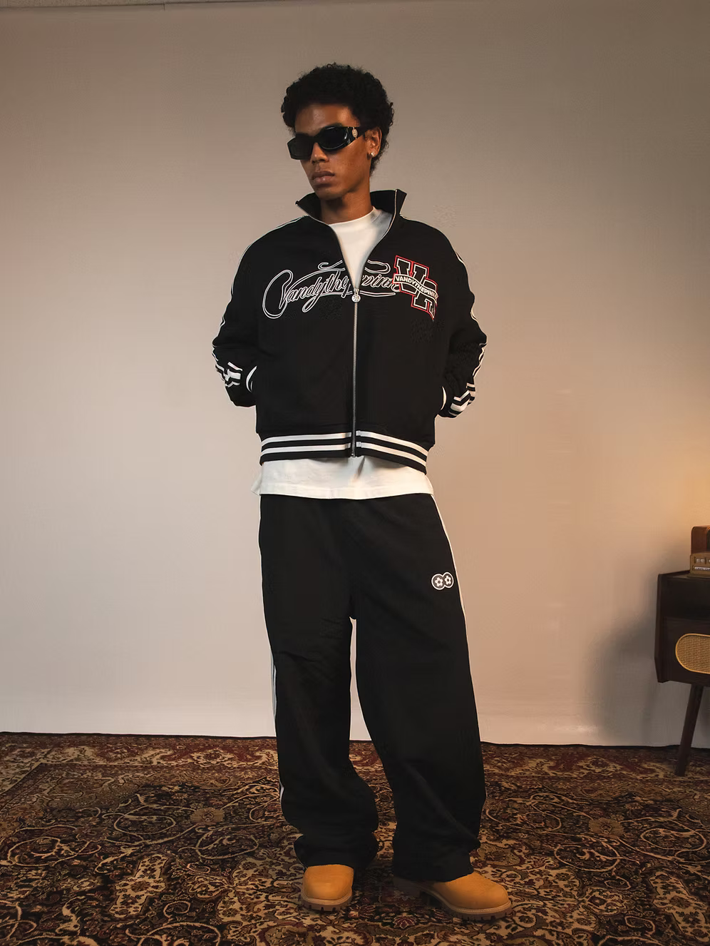 Rescue Track Pants BLACK