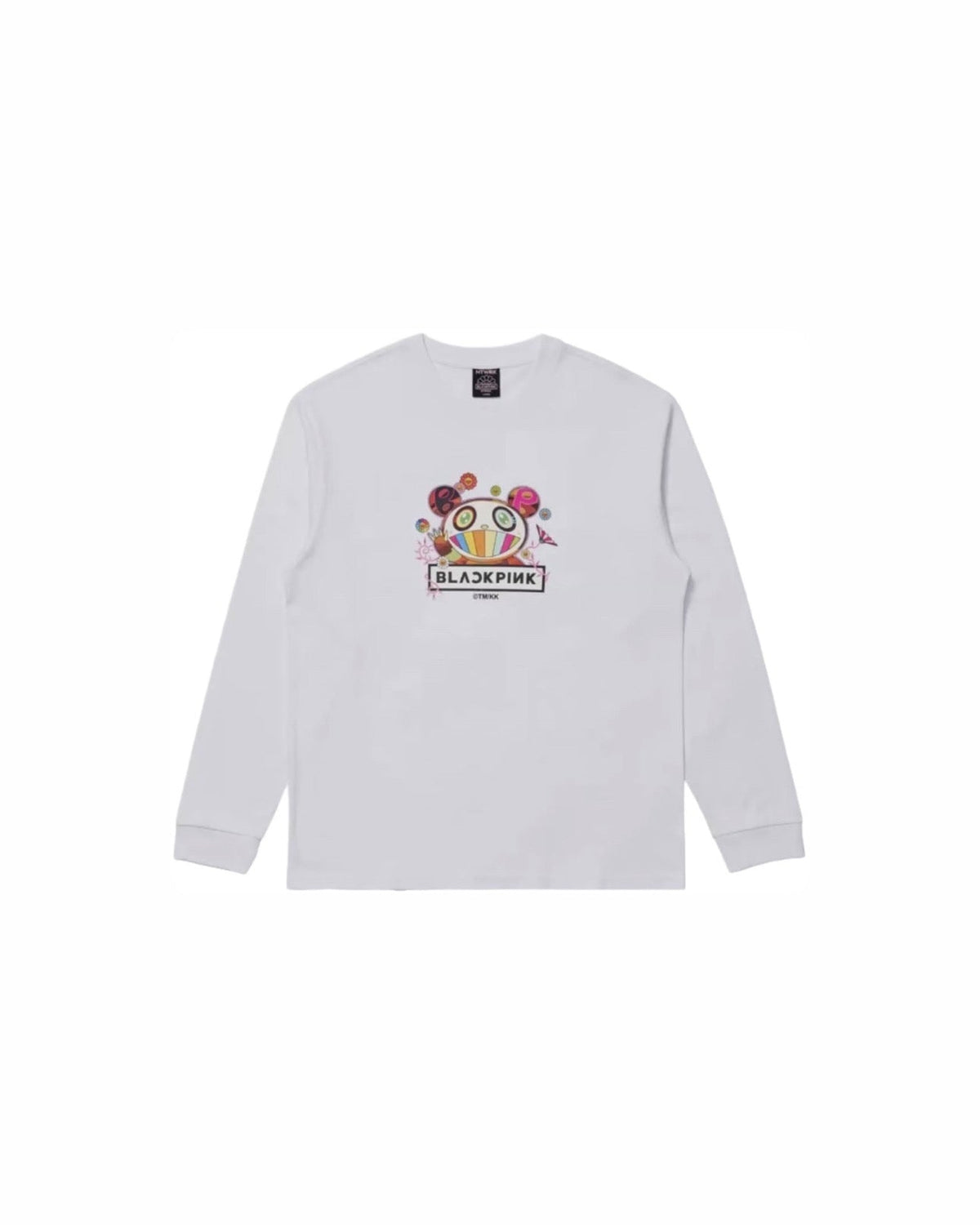 BLACKPINK TMKK Panda Long Sleeve Tee WHITE