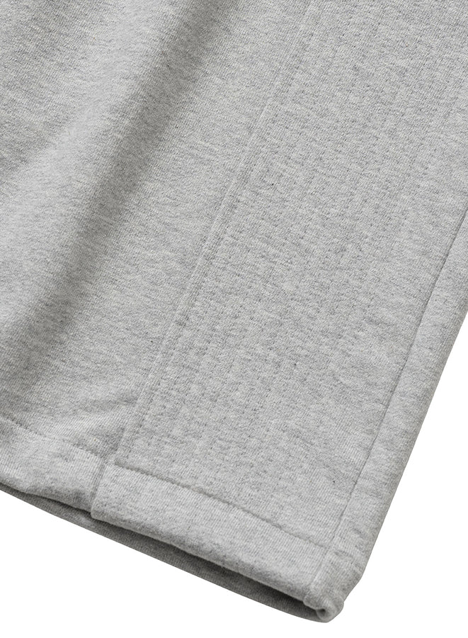 One Tuck Qulted Jersey Pants MELANGE GREY