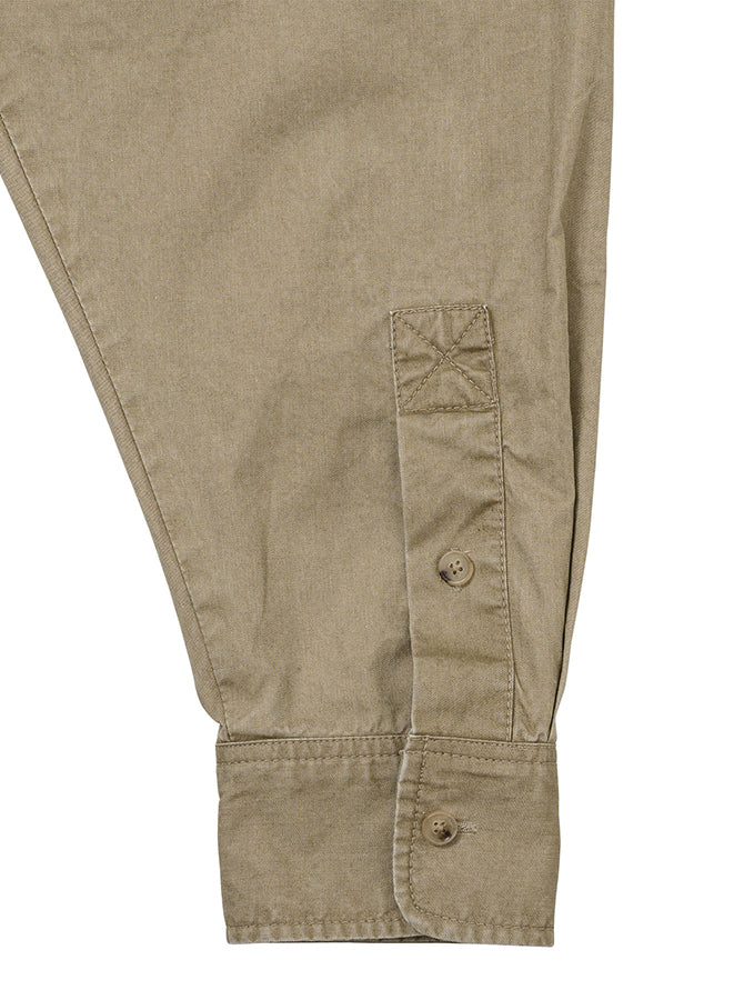 Cation Long Sleeve Utility Shirt BEIGE