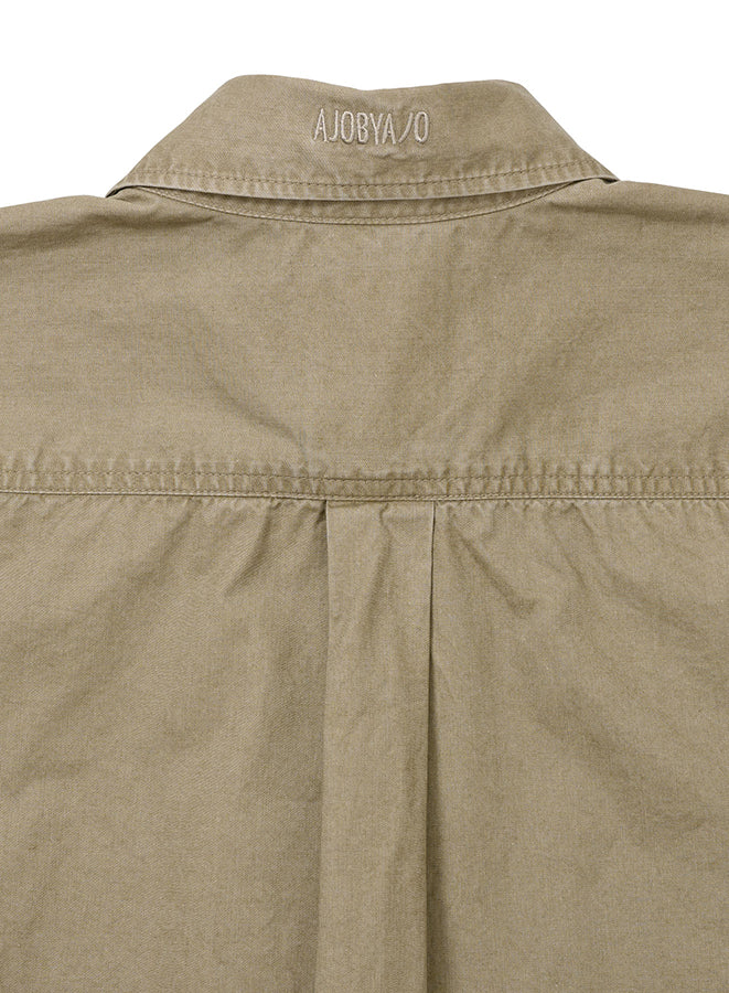 Cation Long Sleeve Utility Shirt BEIGE