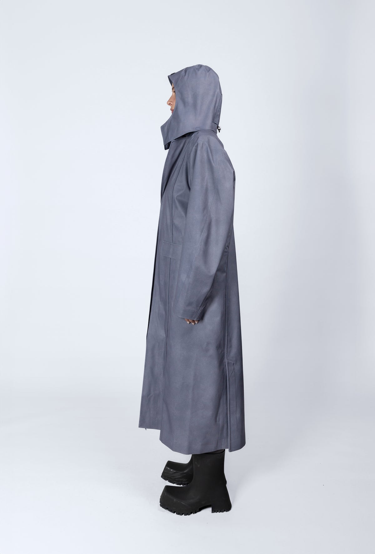 3L Waterproof Trench Coat STONE WASH PRINT