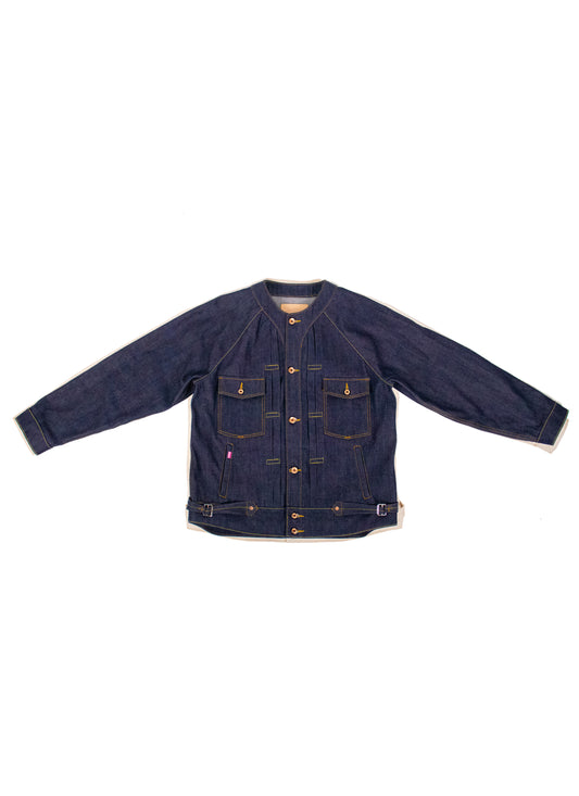 Raglan Sleeve Denim Jacket INDIGO