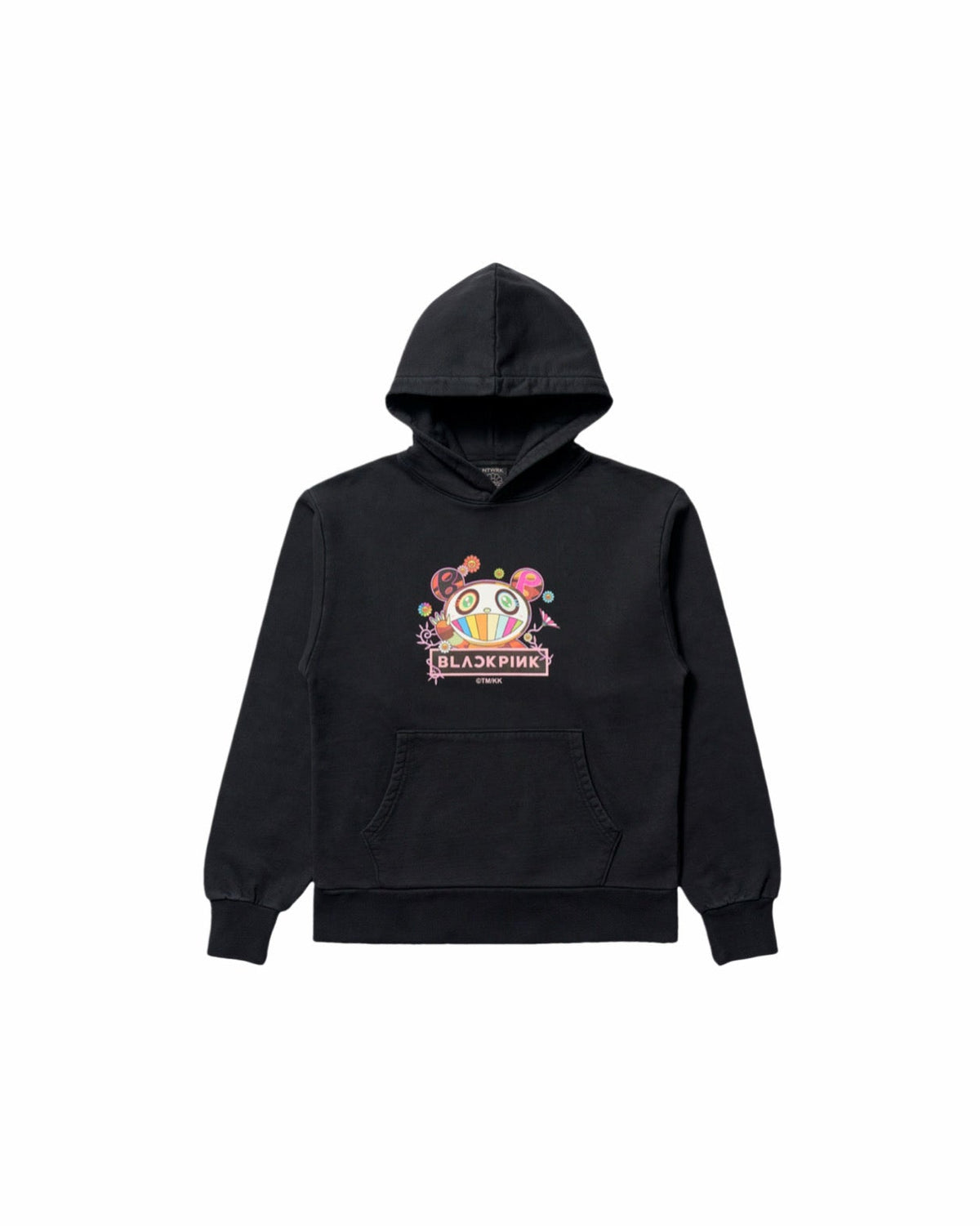 2023 BLACKPINK TMKK Fowers Hoodie BLACK
