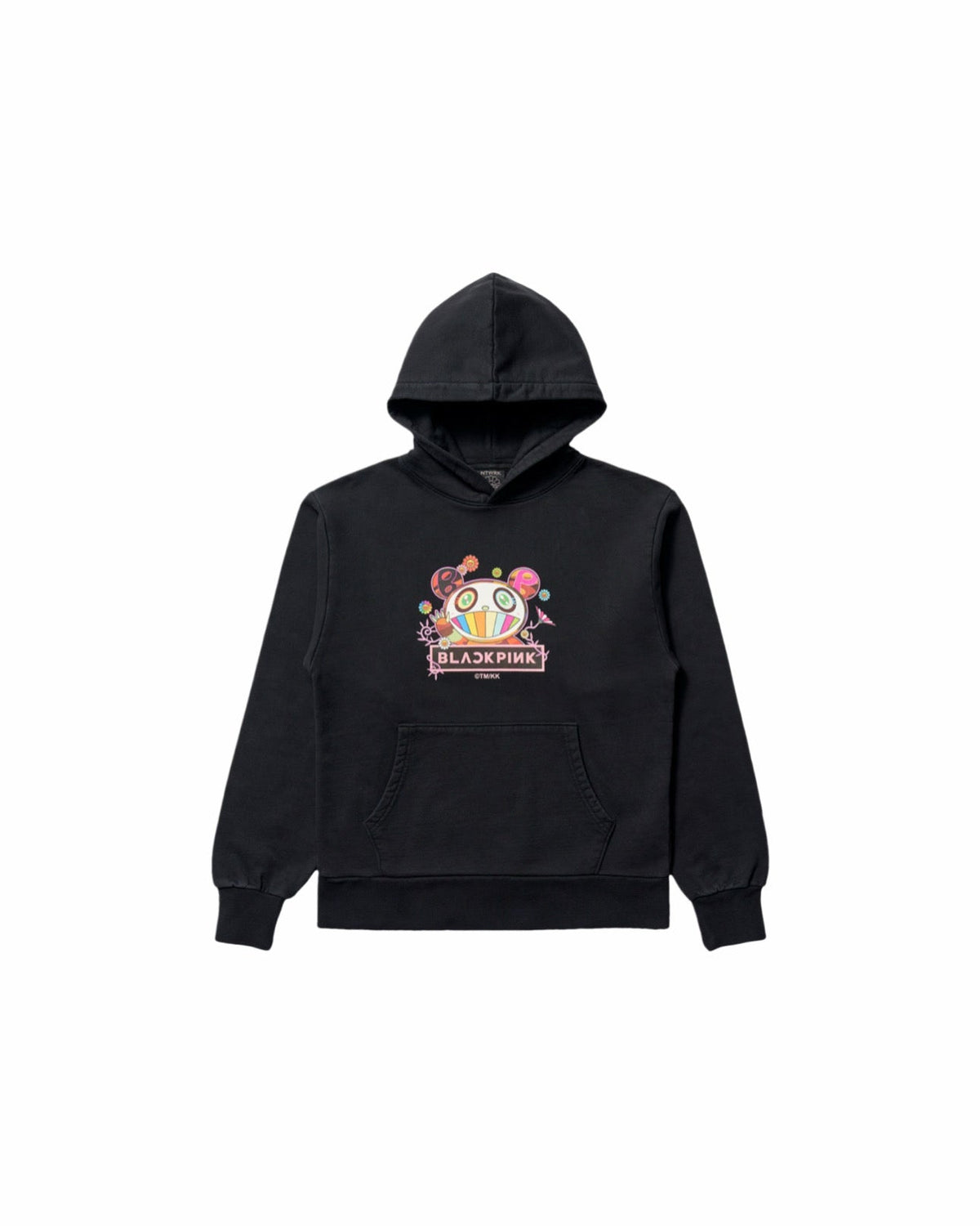 2023 BLACKPINK TMKK flying Panda Hoodie BLACK