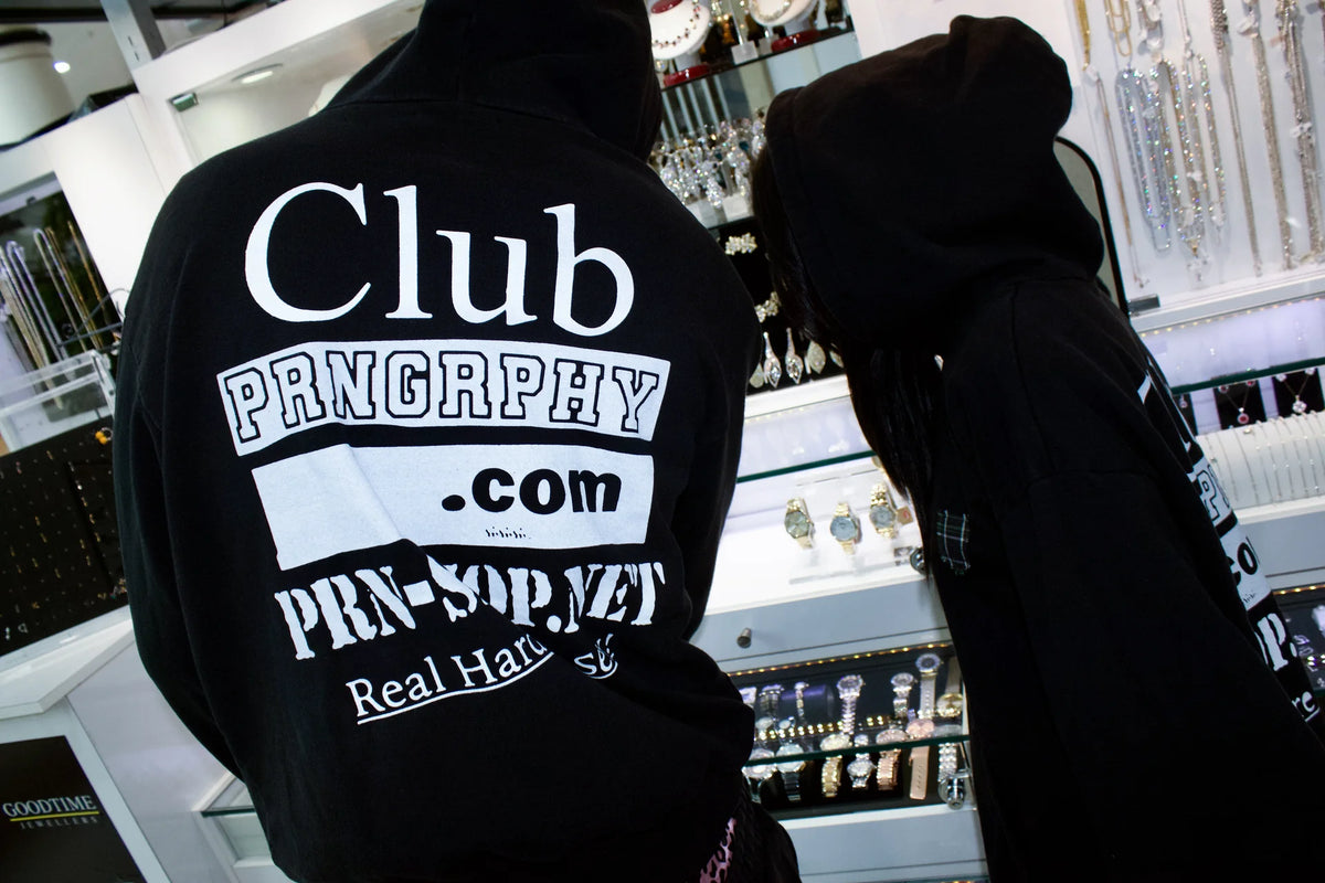 Prngrphy - Club Member Pullover BLACK