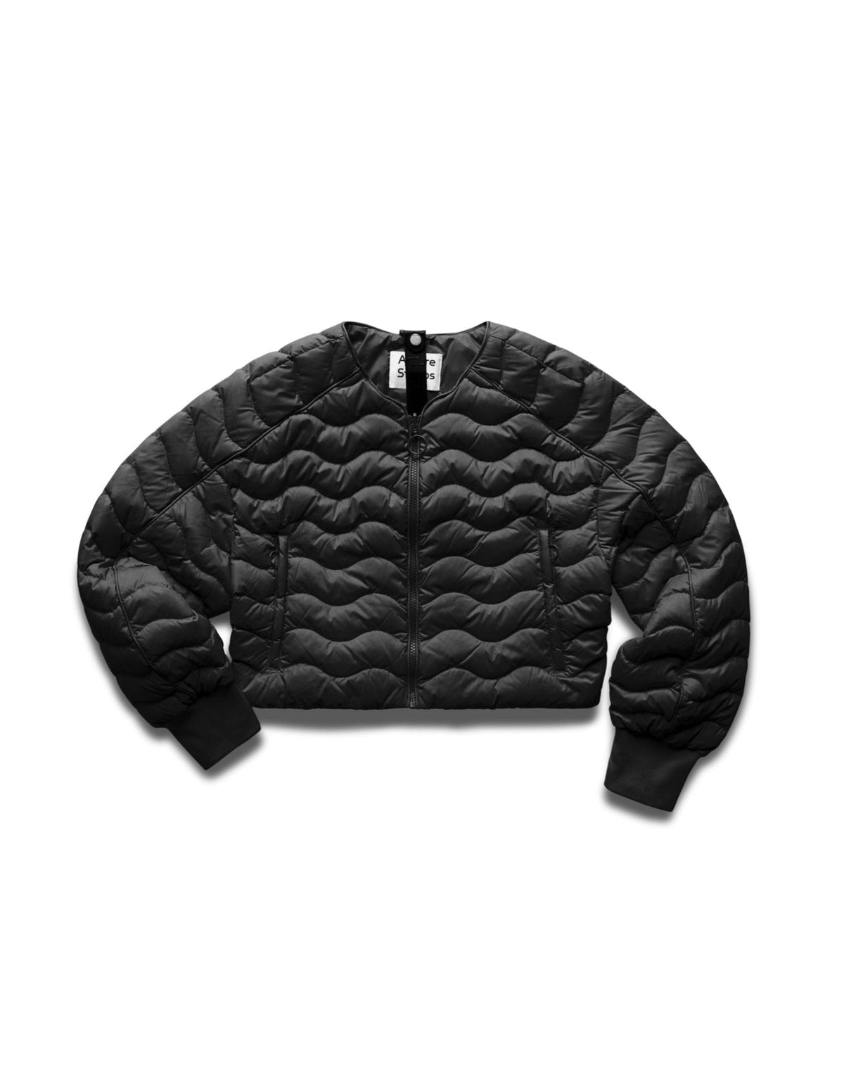 Re:Down® Light Crop Puffer Jacket BLACK