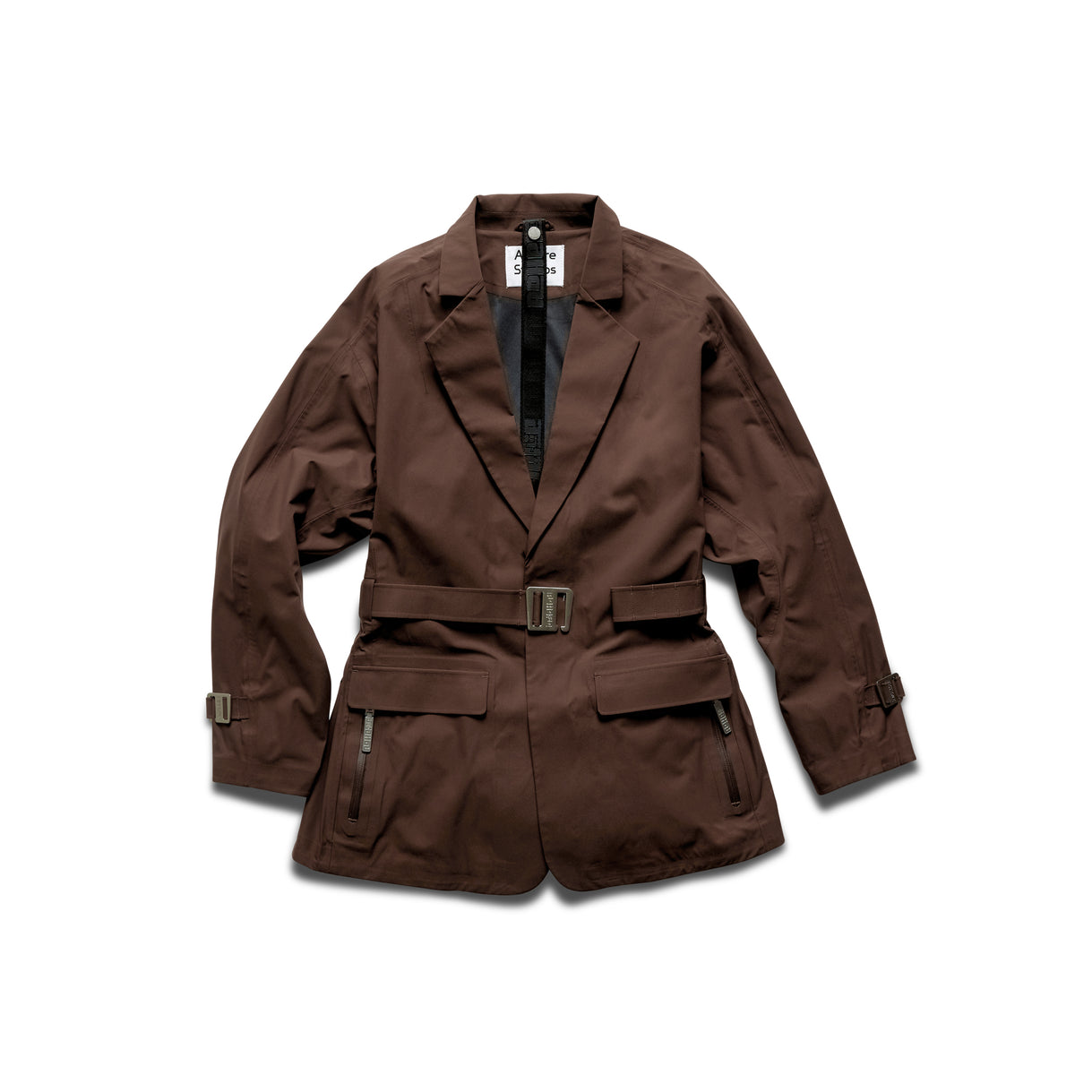 Waterproof Rain Blazer BROWN