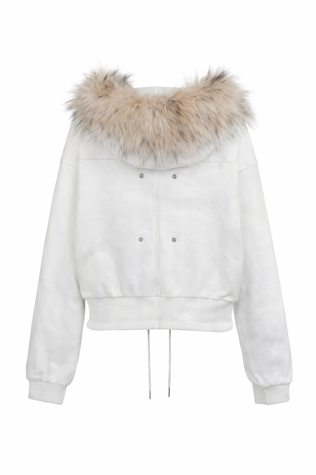 Molar Fur Zip-UP WHITE