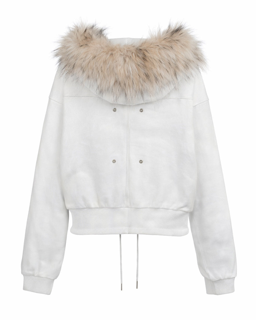 Molar Fur Zip-UP WHITE