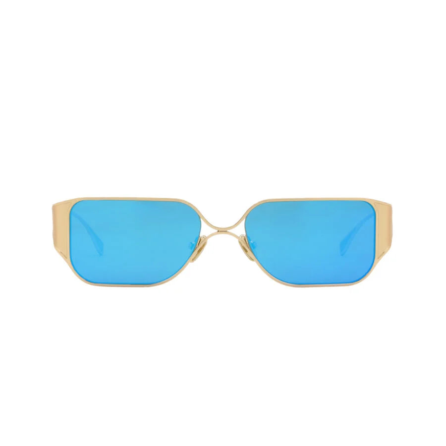 Square GOLD/BLUE MIRROR