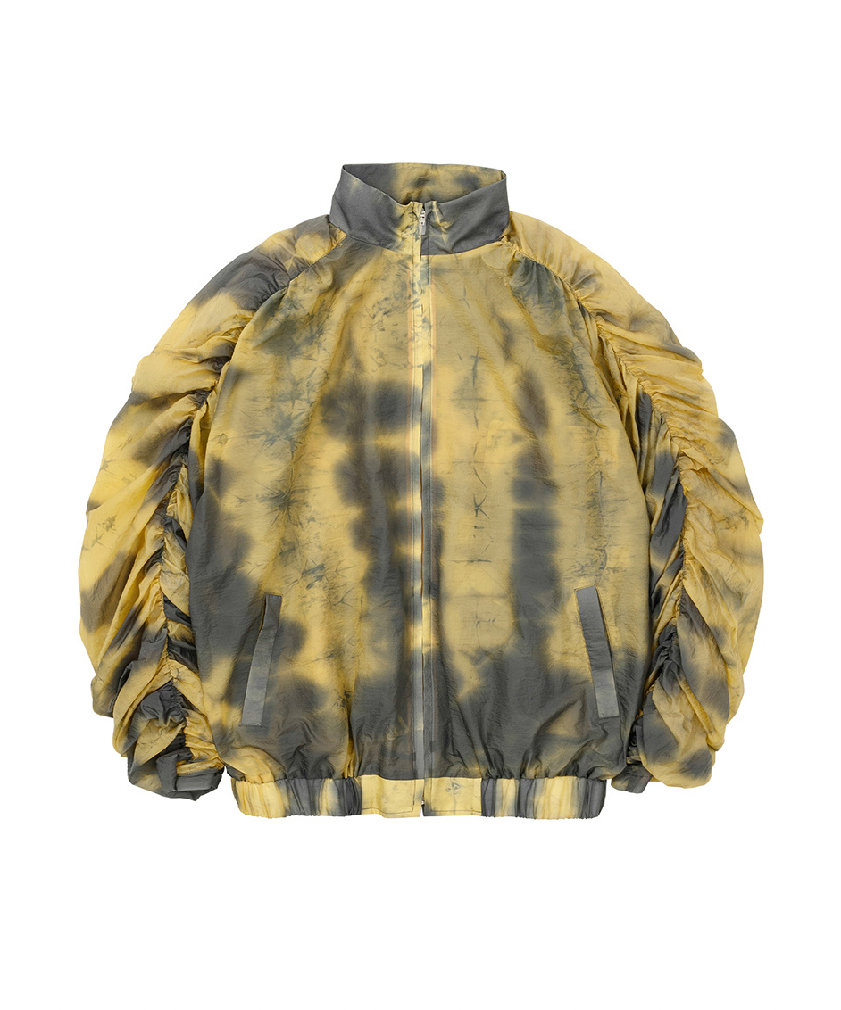 Tie-Dye Pleats Jacket YELLOW
