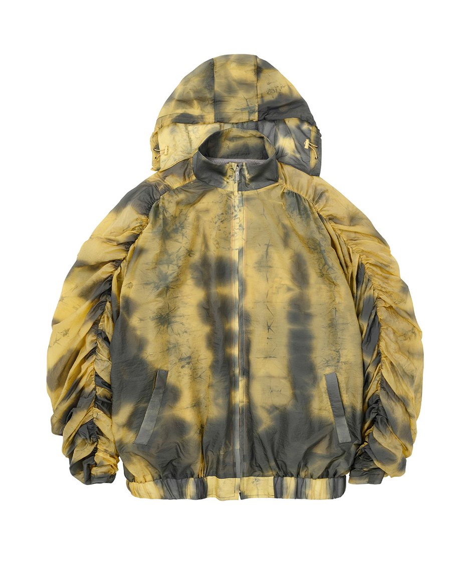 Tie-Dye Pleats Jacket YELLOW