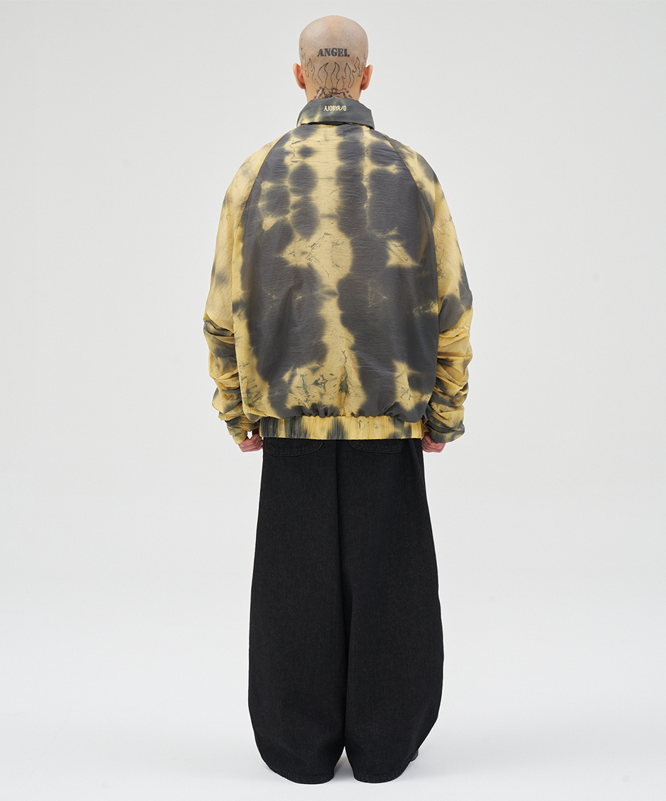 Tie-Dye Pleats Jacket YELLOW