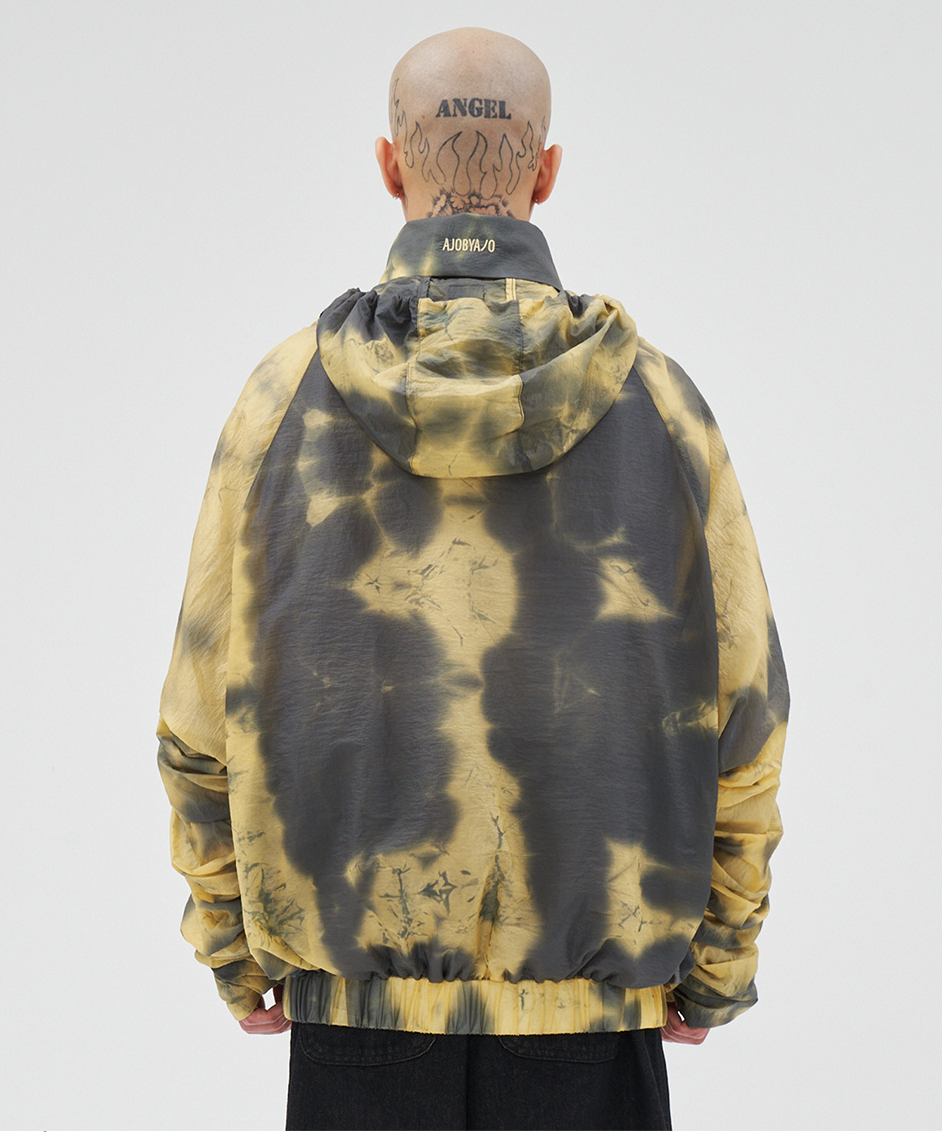 Tie-Dye Pleats Jacket YELLOW