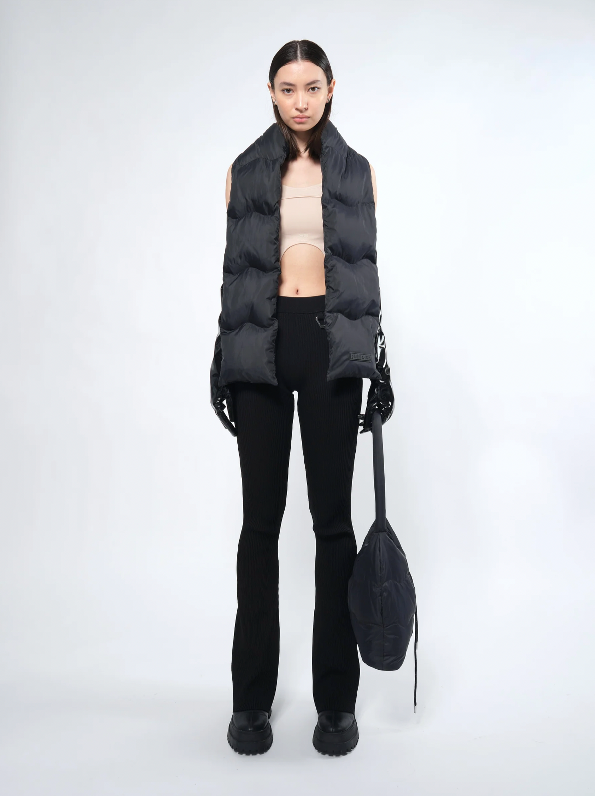 Re:Down® Puffer Scarf BLACK