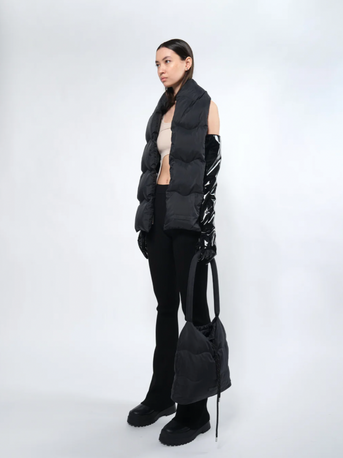 Re:Down® Puffer Scarf BLACK