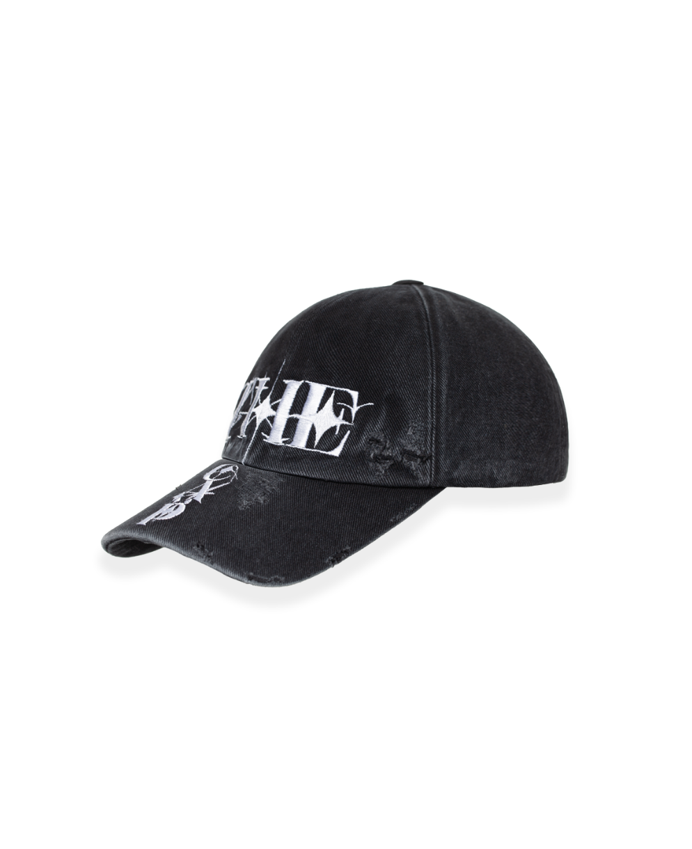 The Cap Dark Washing Ball Cap DARK GREY