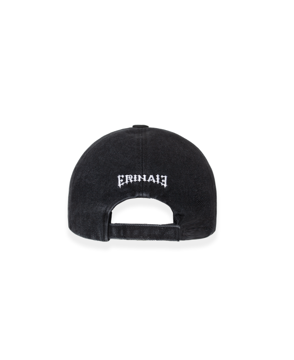 The Cap Dark Washing Ball Cap DARK GREY