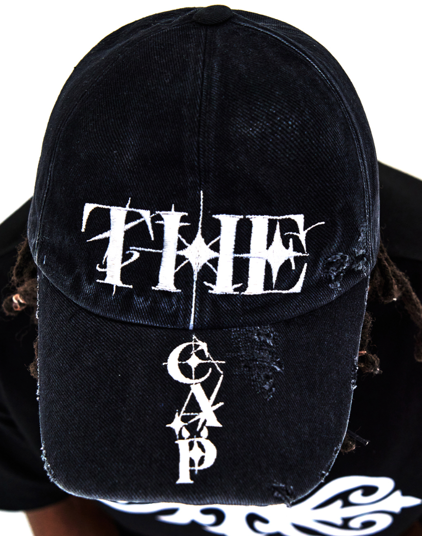 The Cap Dark Washing Ball Cap DARK GREY