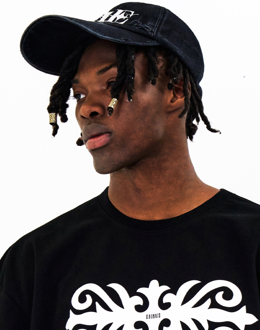 The Cap Dark Washing Ball Cap DARK GREY