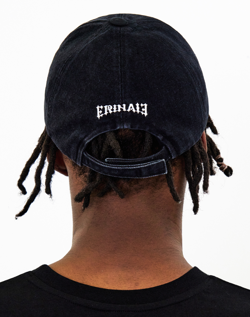 The Cap Dark Washing Ball Cap DARK GREY
