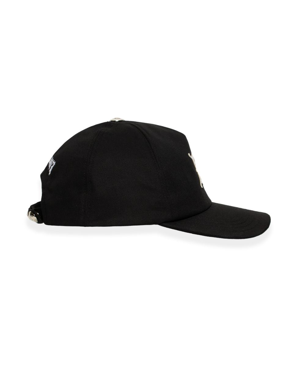 Nouveau Bright E Denim Dad Cap BLACK