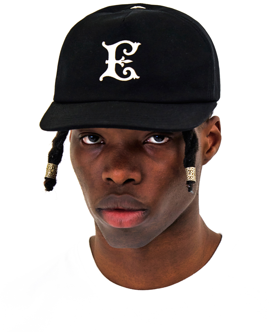Nouveau Bright E Denim Dad Cap BLACK