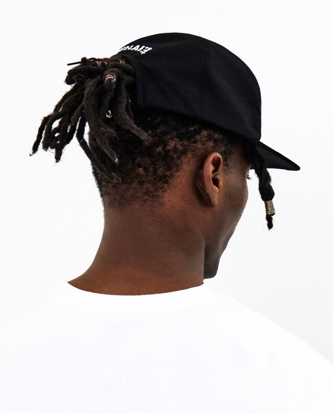 Nouveau Bright E Denim Dad Cap BLACK