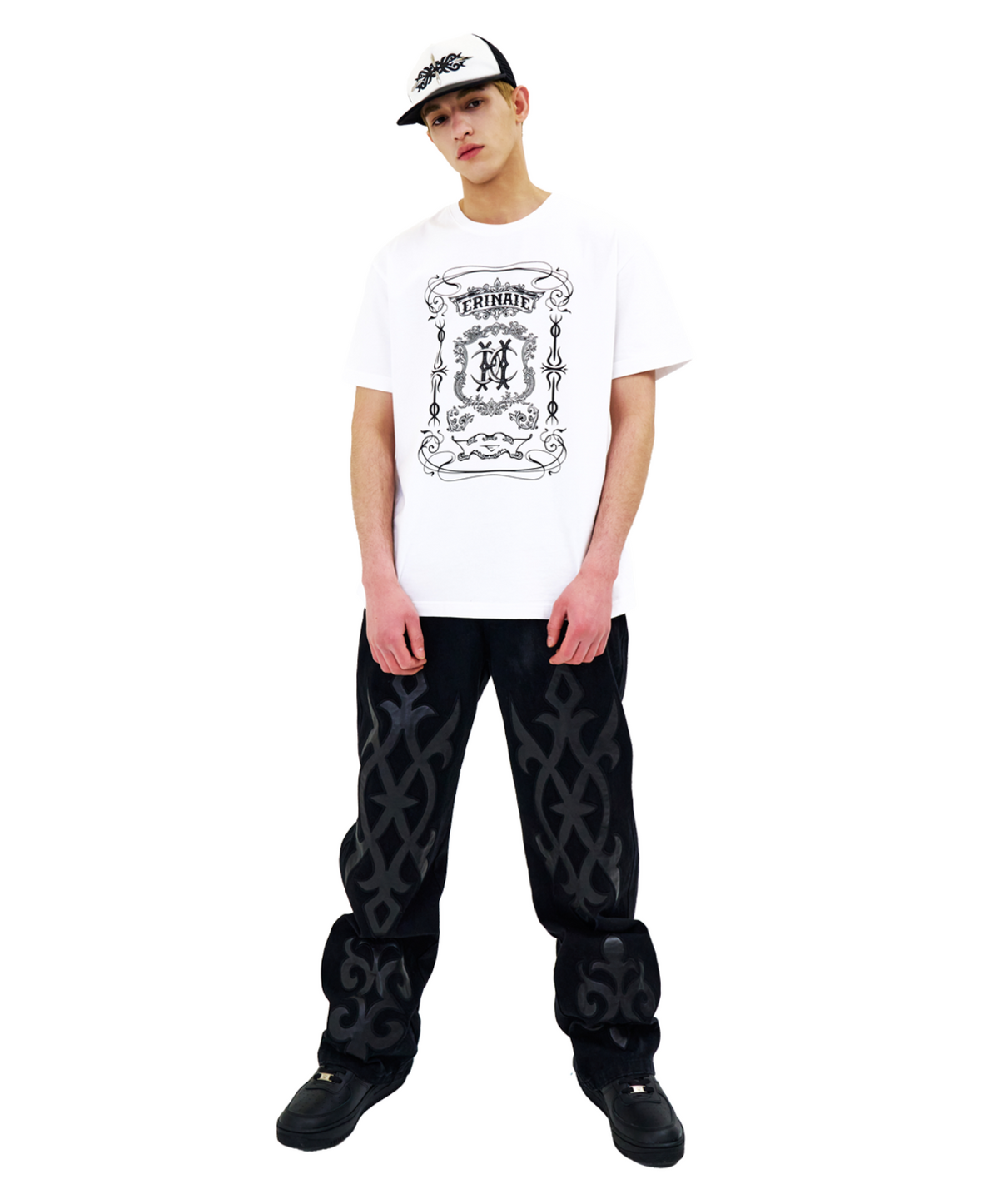 Dark Tribal Party Denim BLACK