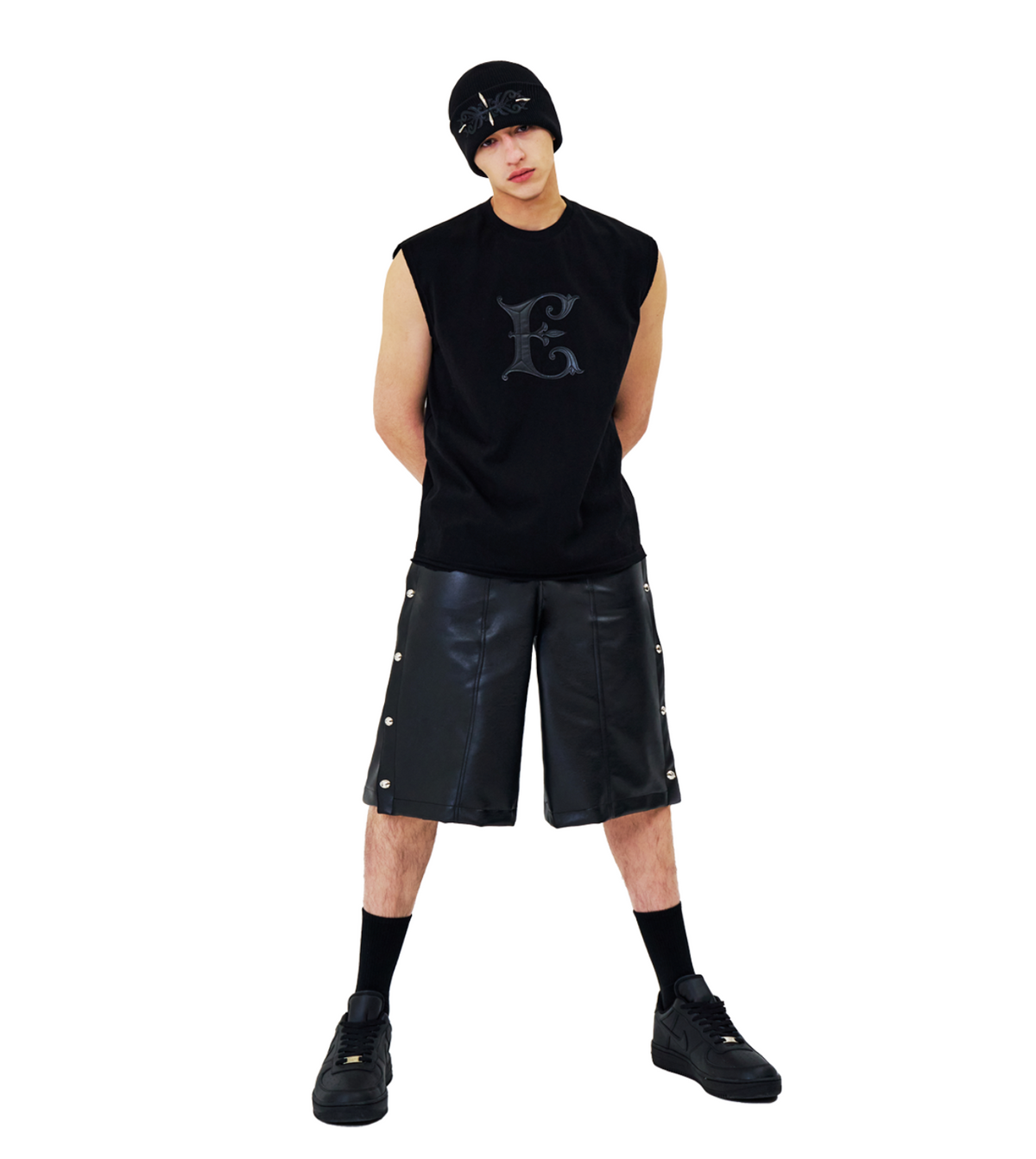 Nouveau E Sleeveless BLACK