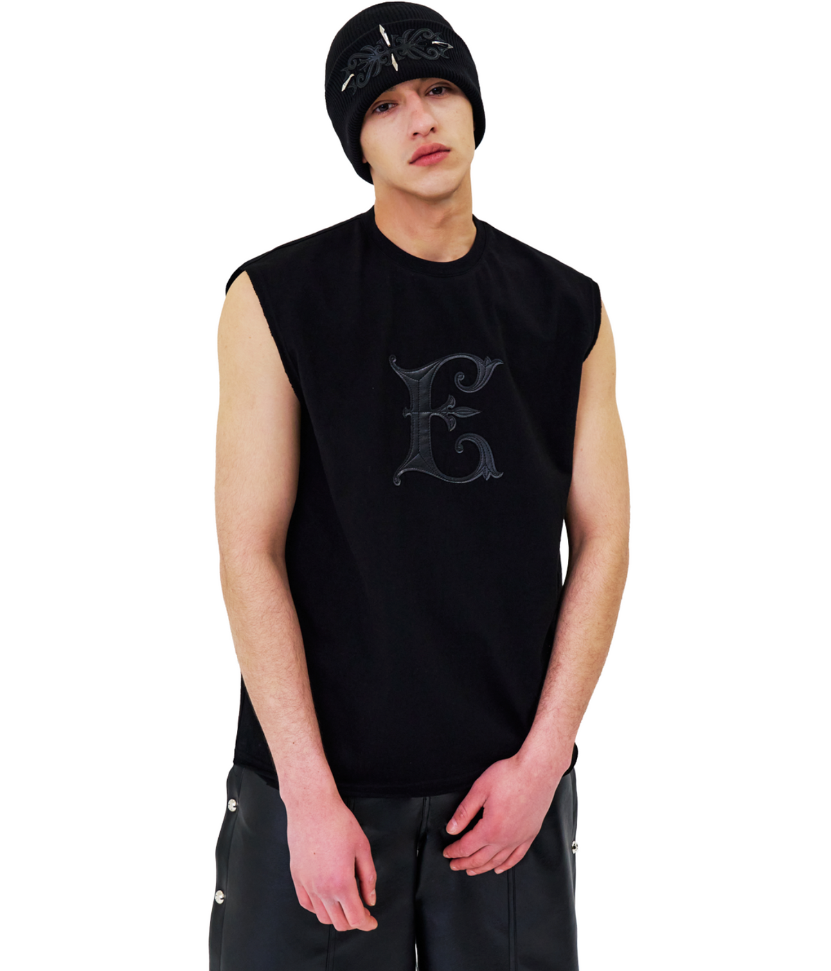 Nouveau E Sleeveless BLACK
