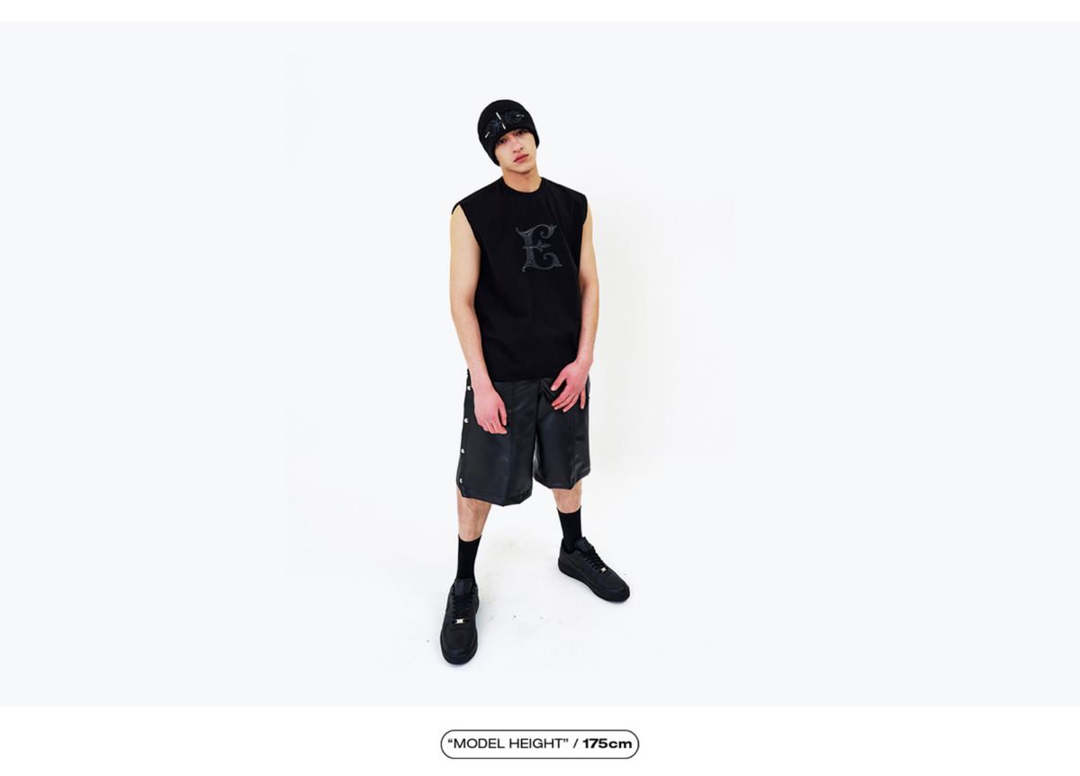 Nouveau E Sleeveless BLACK