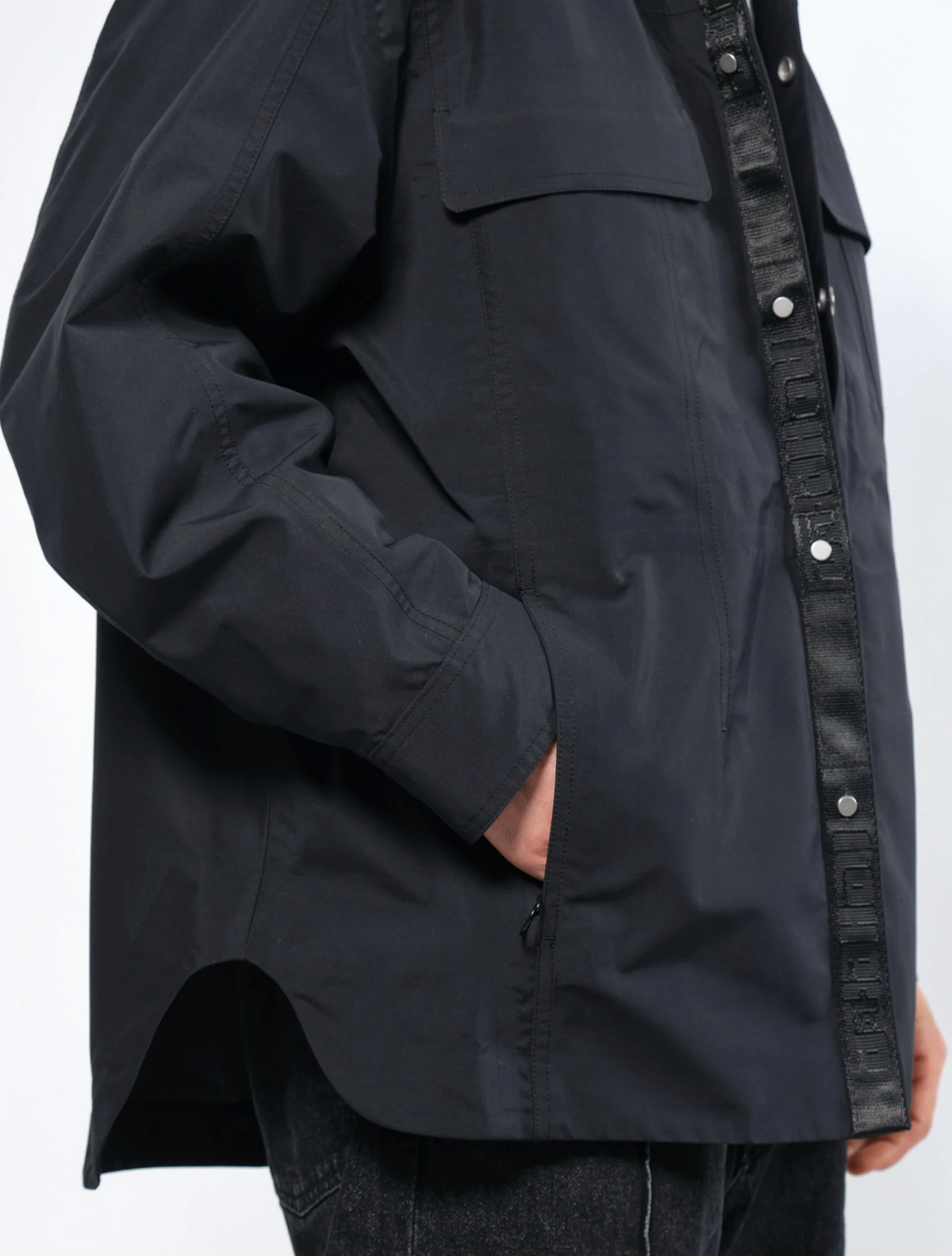 Waterproof Rain Jacket BLACK