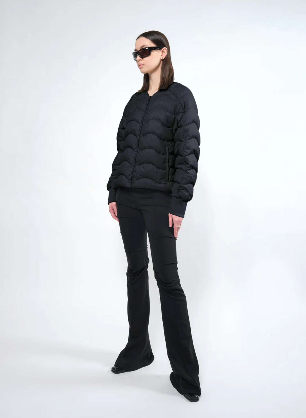Re:Down® Light Puffer Jacket BLACK