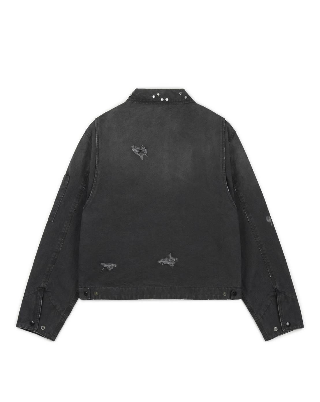 Studded Work Jacket BLACK