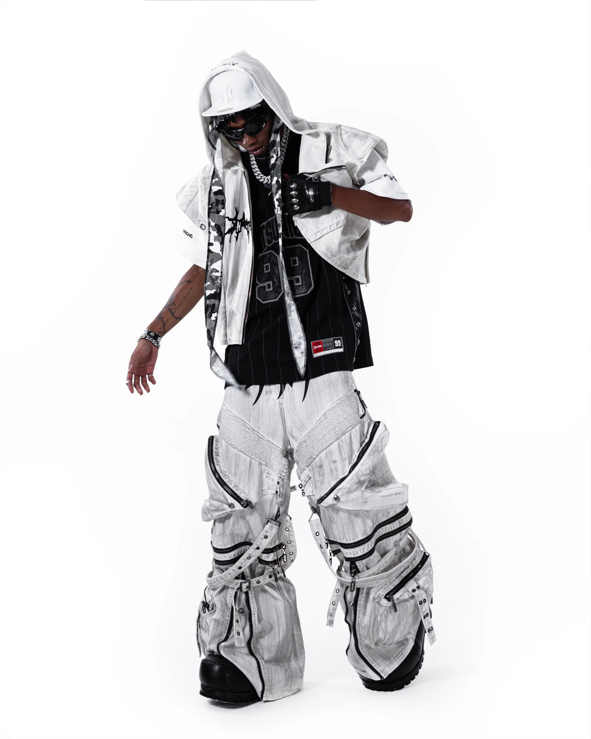 Street Camo 2.0 Durag WHITE