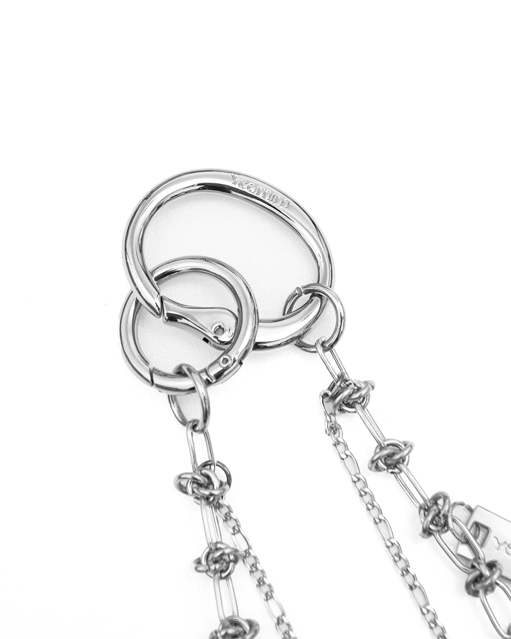 Y Chain Keyring SILVER