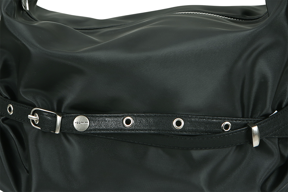Slouchy Bag Nylon BLACK